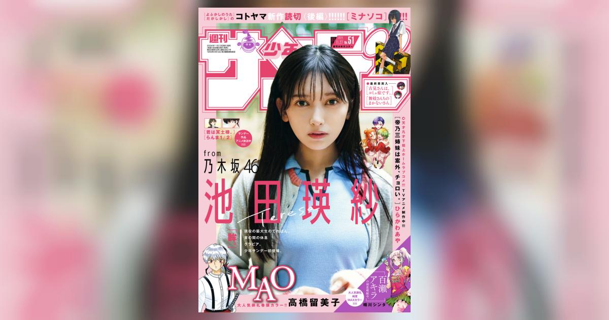 週刊少年サンデー51号 週刊少年サンデー 昭和57年51号 高橋留美子/あだち充/川島なお美