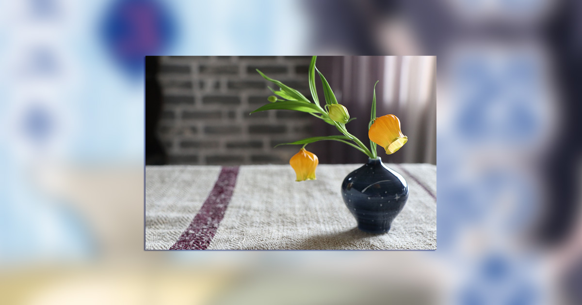 青の花 器の森』3巻発売記念！作中に登場した一輪挿しプレゼント